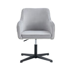 Chaise de Bureau Pivotante Moderne Gris Foncé Antique 25.6