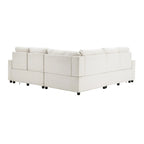 Canapé inclinable électrique 89 places, canapé inclinable pour cinéma maison avec deux ports USB, deux tiroirs de rangement pour salon, beige