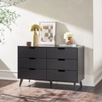 Commode 6 tiroirs (poignées découpées)