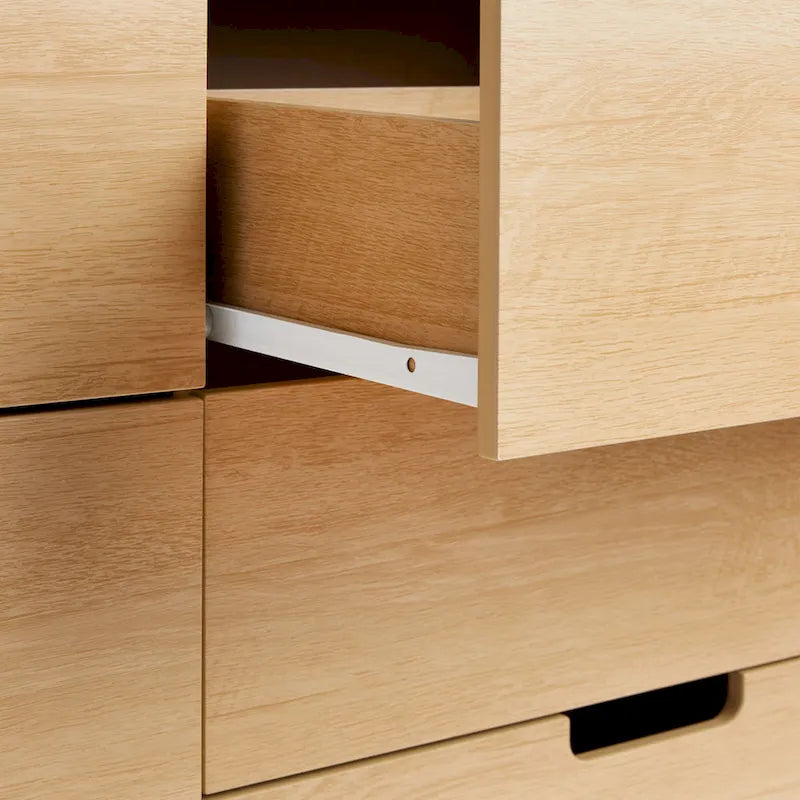 Commode 6 tiroirs (poignées découpées)