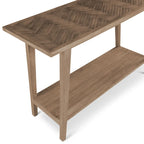 Console en manguier massif