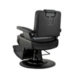 Fauteuil de Barbier Robuste Inclinable, Noir