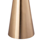 Table d'appoint en marbre - 40,6 L x 40,6 P x 55,9 H