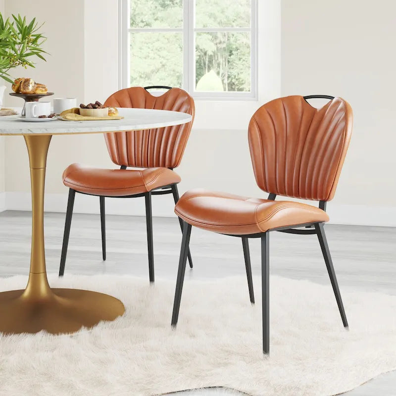 Chaise de salle à manger (lot de 2) - Produit 1 (en po) : 18,9 L x 24,8 P x 33,5 H