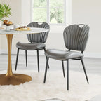 Chaise de salle à manger (lot de 2) - Produit 1 (en po) : 18,9 L x 24,8 P x 33,5 H