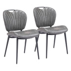 Chaise de salle à manger (lot de 2) - Produit 1 (en po) : 18,9 L x 24,8 P x 33,5 H