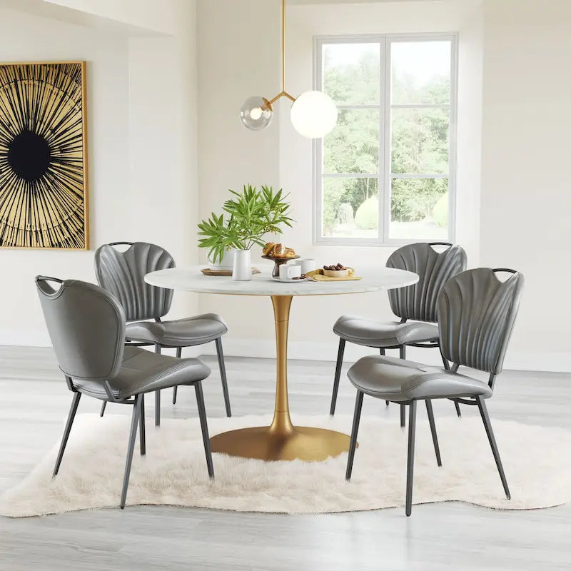 Chaise de salle à manger (lot de 2) - Produit 1 (en po) : 18,9 L x 24,8 P x 33,5 H