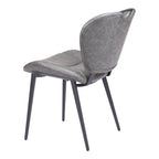 Chaise de salle à manger (lot de 2) - Produit 1 (en po) : 18,9 L x 24,8 P x 33,5 H