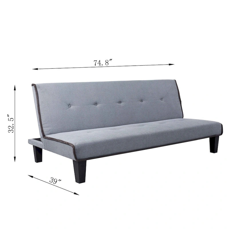 Canapé convertible Biscuit avec matelas