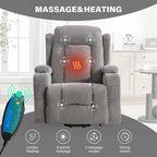 Fauteuil inclinable releveur pour personnes âgées