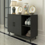 Buffet de cuisine 2 portes 2 étagères - 15P x 41,7L x 32,6H