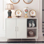 Buffet de cuisine 2 portes 2 étagères - 15P x 41,7L x 32,6H