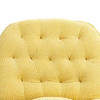 Fauteuil inclinable pivotant à 360 degrés en chenille moderne, ensemble de 1